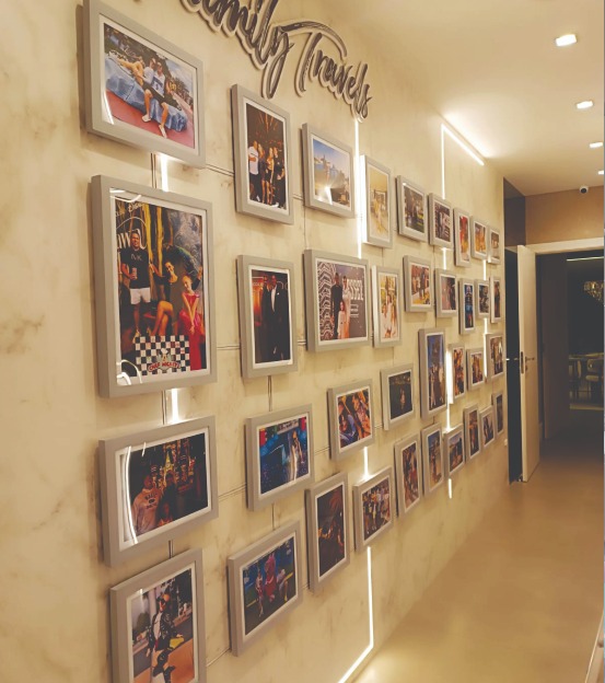 Display de LED para Decoracao Residencial com iluminacao em backlight