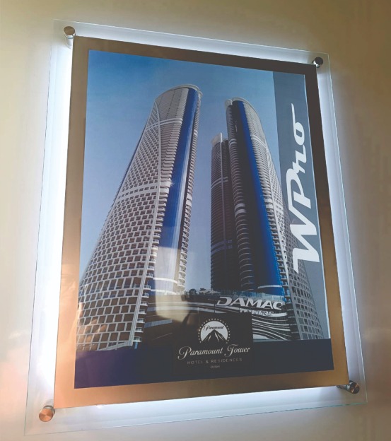 Display de LED para Vitrine
